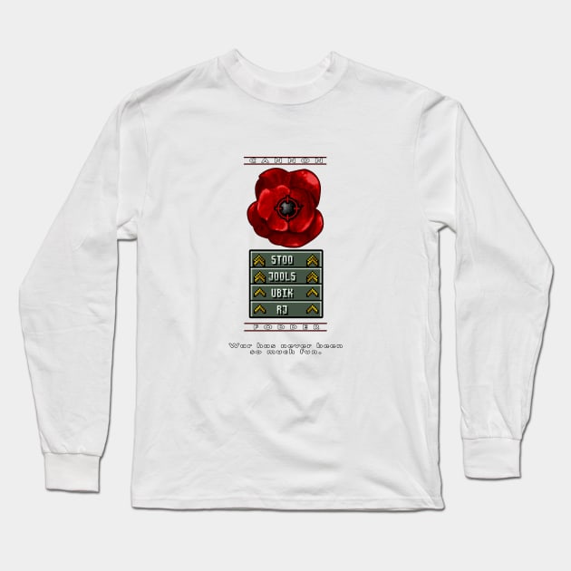 Cannon Fodder Long Sleeve T-Shirt by erndub